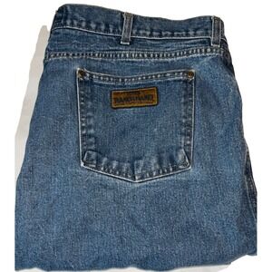 Schaeffer Outfitter Ranch Hand Men's Blue Denim Jeans 42 x 30 Medium Wash Cotton